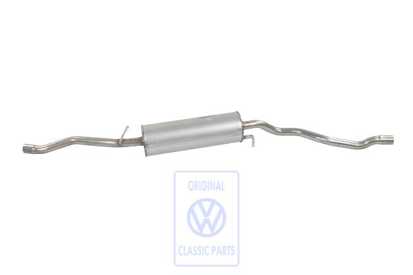 Centre silencer for VW Sharan