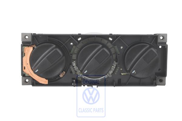 Fresh air and heater regulator for VW Golf Mk3
