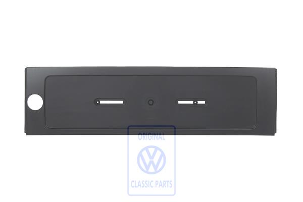 Licence plate trim for VW Corrado