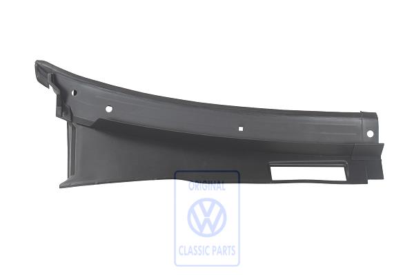 Water deflector for VW Golf Mk3 and Vento