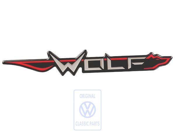 Rear inscription for VW Citi Golf