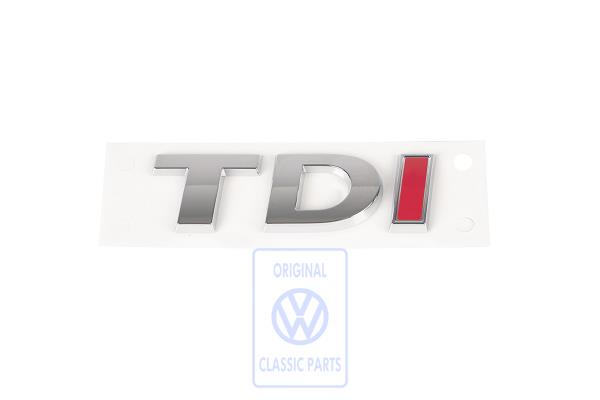 TDI emblem for VW Polo Mk5
