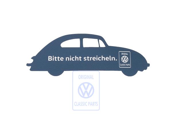 vehicle sticker Käfer (to be applied from the outside)