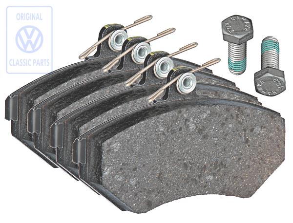 Set of brake-pads for Passat B5