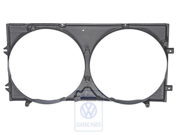 Twin fan ring for VW T4