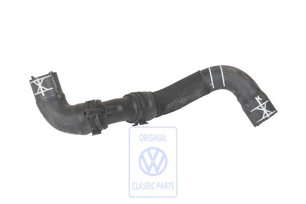 Coolant hose for VW Lupo