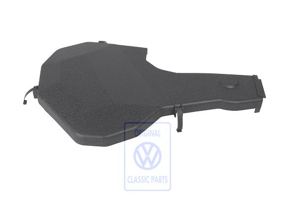 Toothed belt guard for VW Touareg