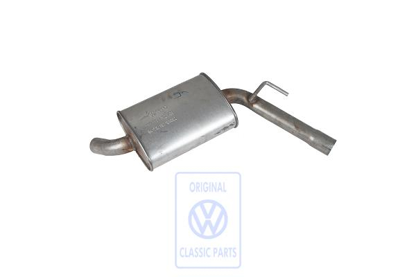 Exhaust silencer for VW Passat B3