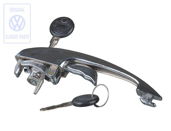 Door handle chrome Beetle 1984 and up