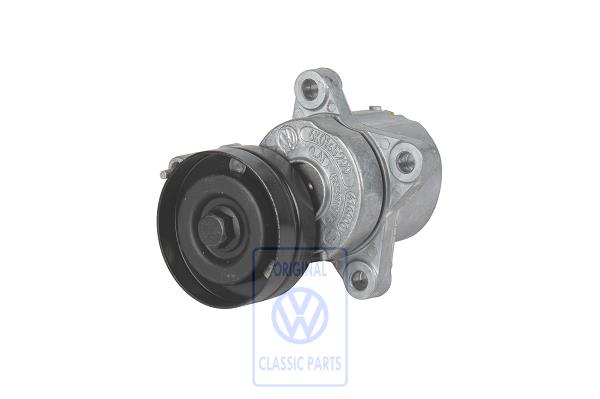 Belt tensioner damper