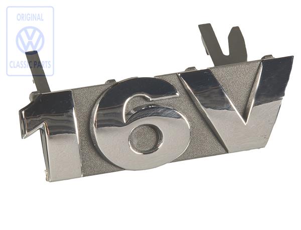 Emblem 16V for VW Lupo
