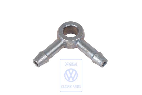 Connection piece for VW Passat B5/B5GP