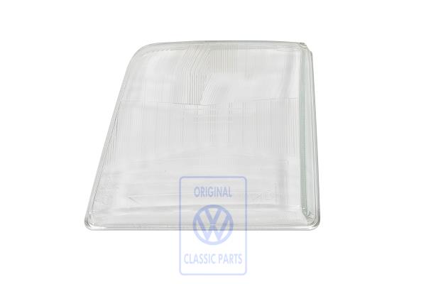 Headlight lens for VW LT Mk2
