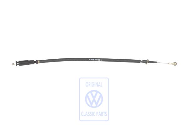 Cold starting aid cable for VW T4