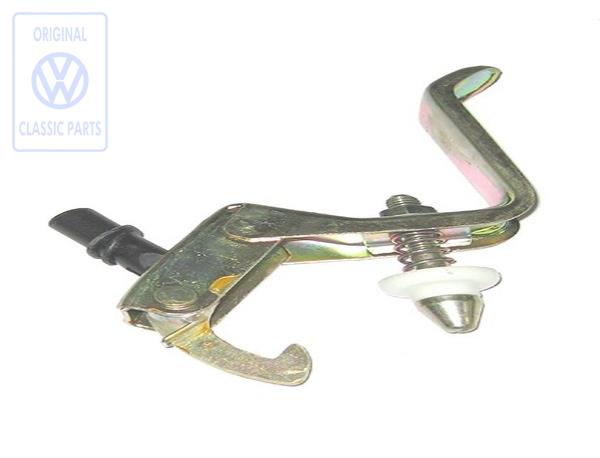 bonnet lock-upper part