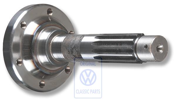 Wheel shaft
