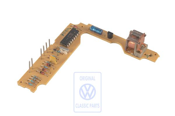 Control units for oil-pressure check diesel engine<br/>Transporter T3