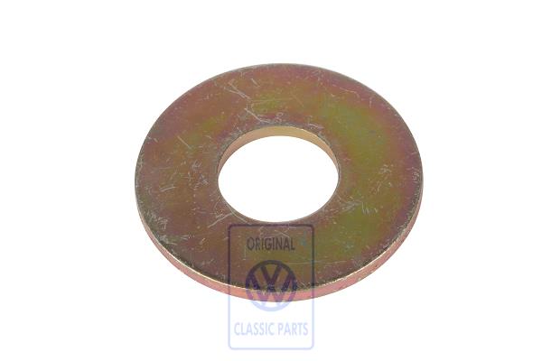 Clutch cable washer