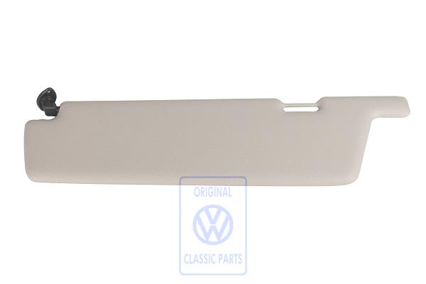 Sun visor for VW T3