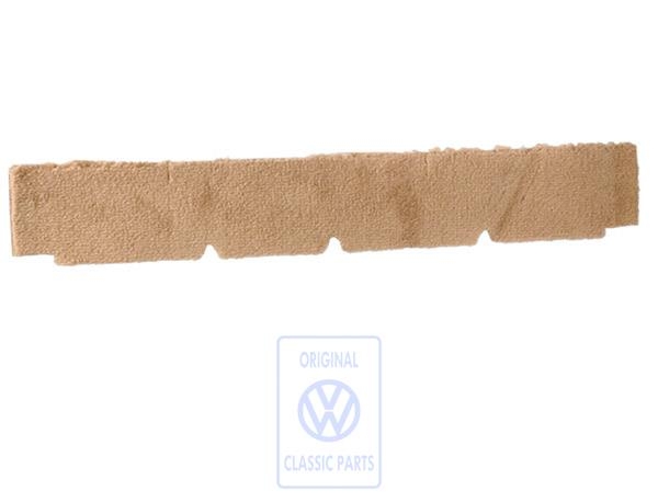 Floor covering for VW T3