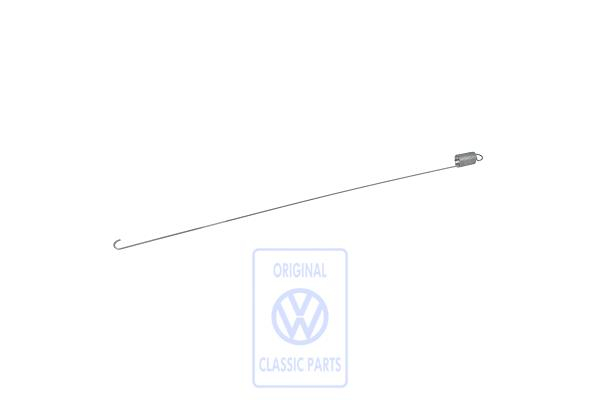 Tension spring for VW T4