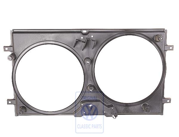 Twin fan ring for VW T4