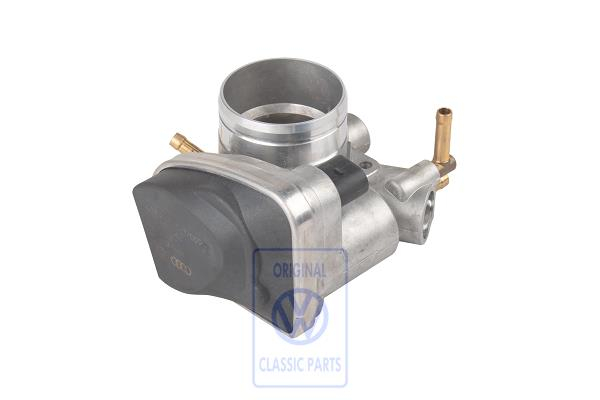 Throttle valve control for VW T4