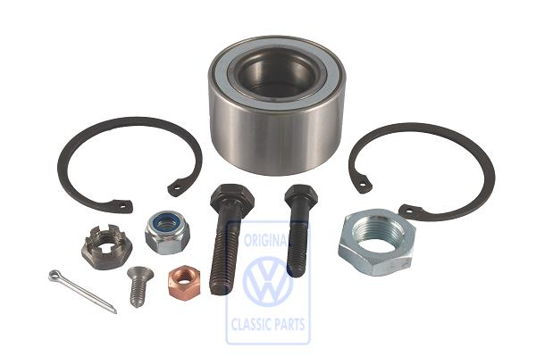 Wheel bearing kit wishbone / drive shaft front Golf Mk1<br/>Scirocco Mk1 Mk2
