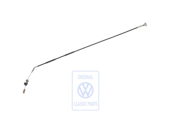 Clutch cable for the RHD Golf Mk1