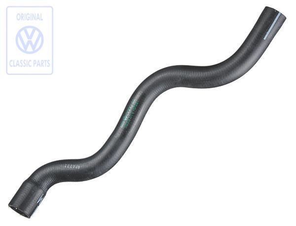 Coolant water hose for the heating for the Golf Mk3
