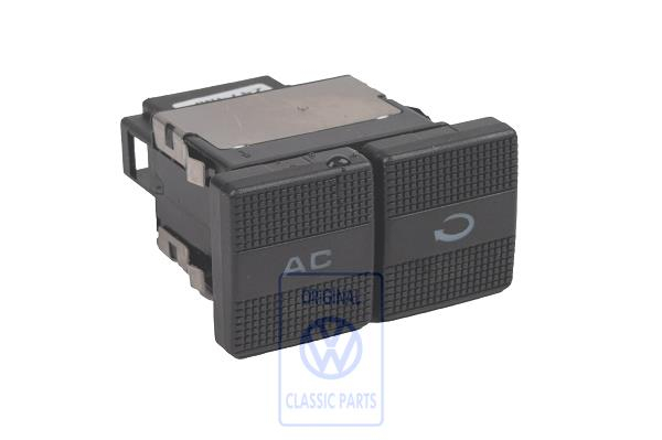 Air con switch for VW Golf Mk3
