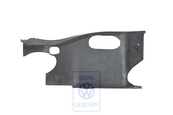 V-belt cover for VW Bora