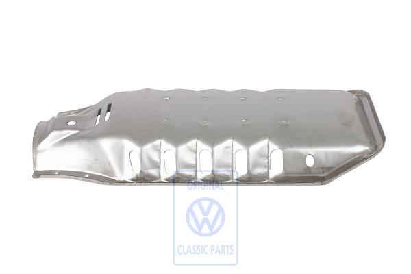 Heat shield for VW Bora