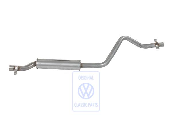 Exhaust silencer for VW Golf Mk1