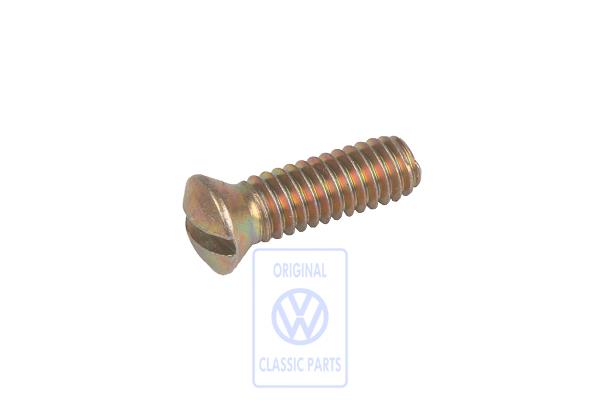 oval head countersunk bolt