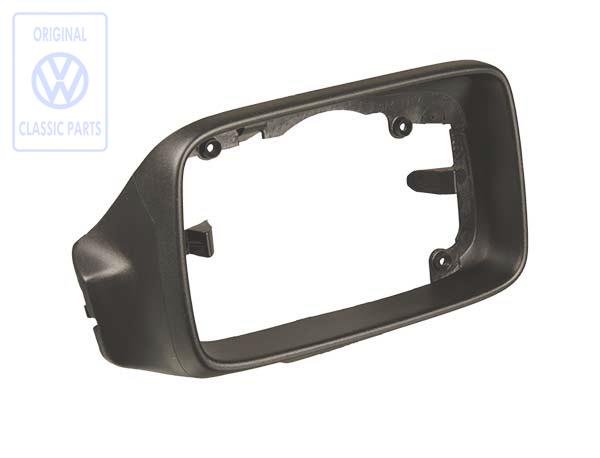 Bezel exterior mirror for Golf Mk3