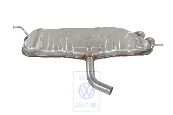 Exhaust silencer for VW Golf Mk5