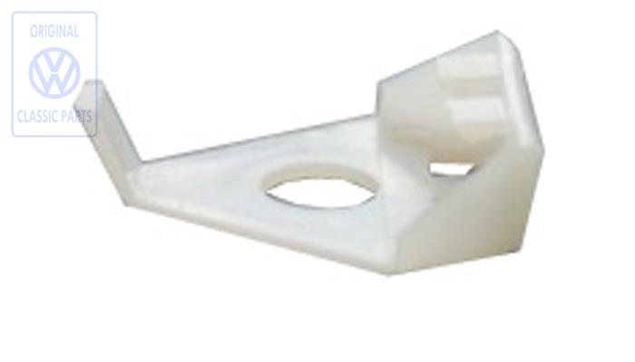 Glide piece front seat