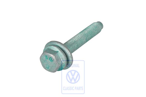 Hex head collar screw