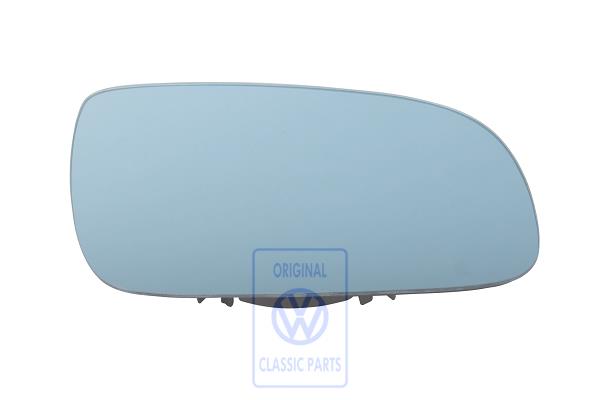 Mirror glass for VW Golf Mk4