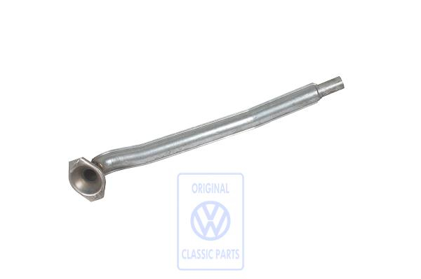 Exhaust pipe front Golf Mk2