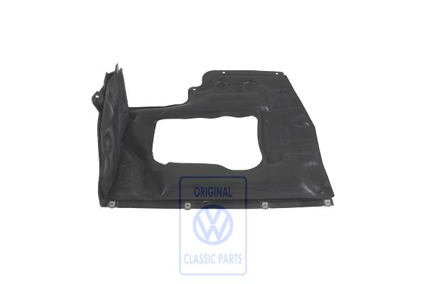 Sound absorber for VW Golf Mk2