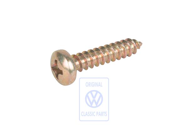 Oval head panel screw