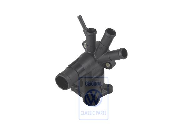 Coolant regulator housing for VW Golf Mk3