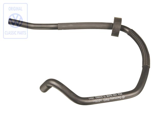 Vent hose for VW Lupo