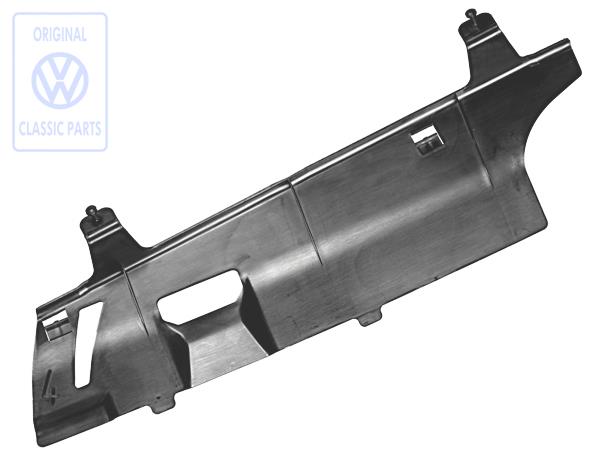 Lower air duct cardboard for Golf Mk2