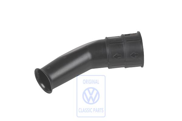 Absorber pipe for VW Golf Mk2