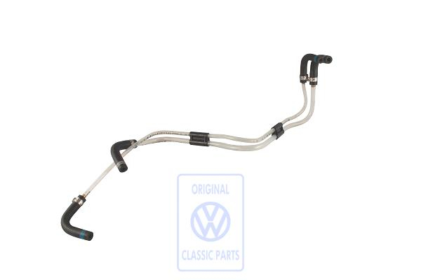 1 set of fuel pipes for VW Golf Mk3