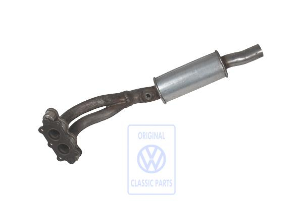Exhaust pipe for VW Golf Mk3