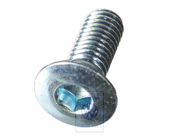 Oval head countersunk bolt